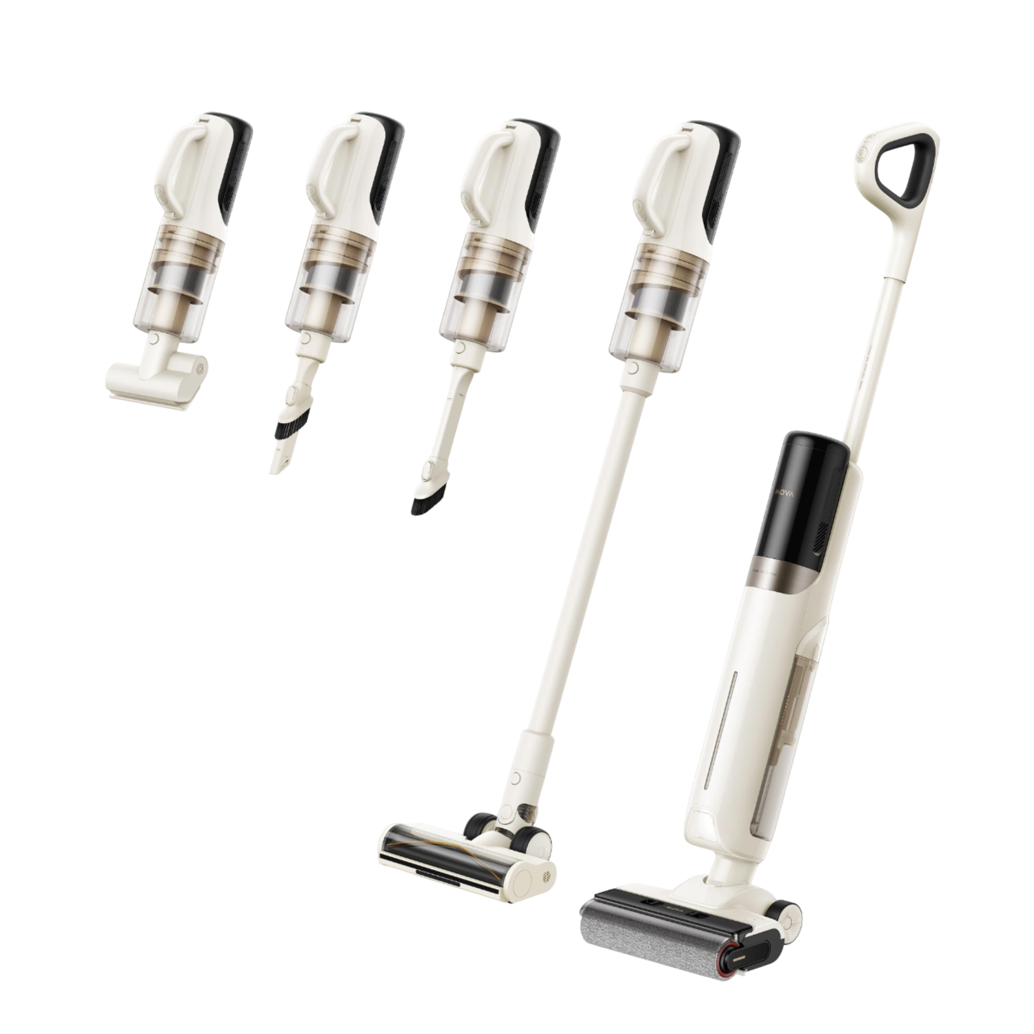 Mova Wet And Dry K30 Mix Steelstofzuiger Met Kruimelzuiger Wit