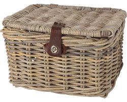 Fastrider Fietsmand Sera met klep Naturel - Medium