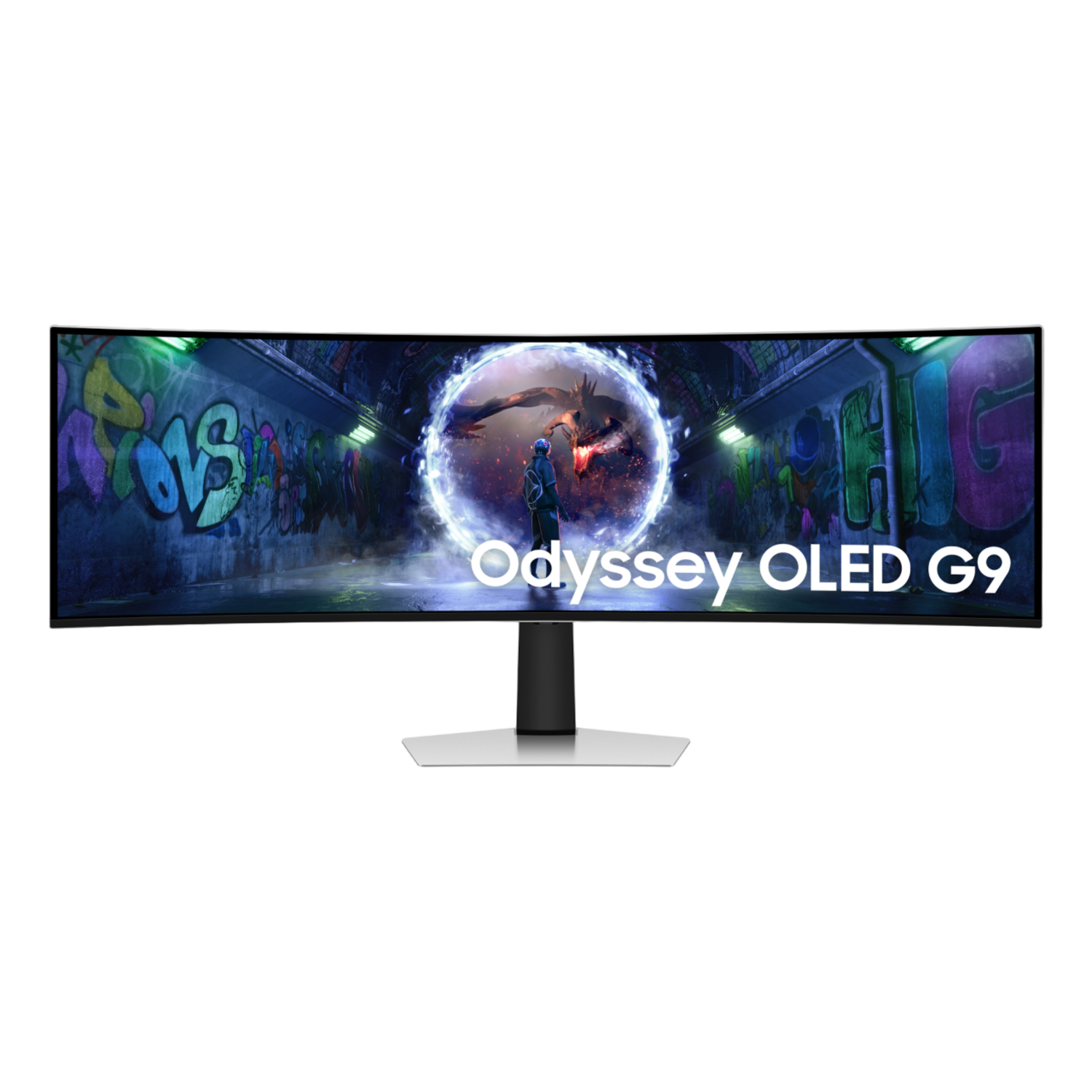 Samsung Ls49dg934suxen Odyssey Oled G9 - 49 Inch 5120 X 1440 (dqhd) 0.03 Ms 240 Hz - Silver