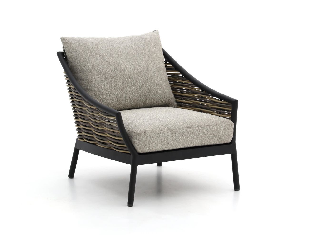 Applebee Apple Bee Milou lounge tuinstoel - Laagste prijsgarantie! - Grijs