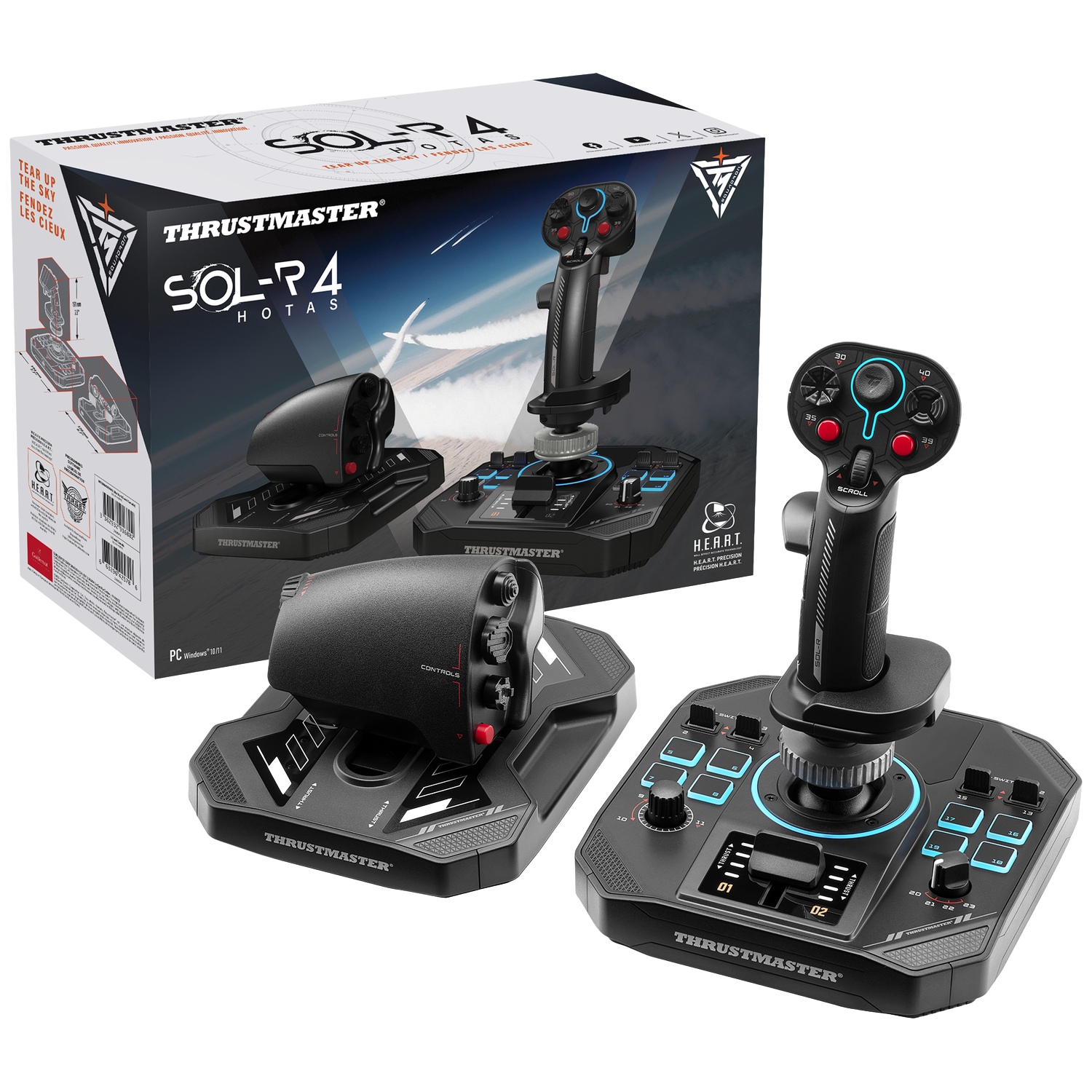 Thrustmaster Sol-r 4 Hotas Pc Vliegstuur