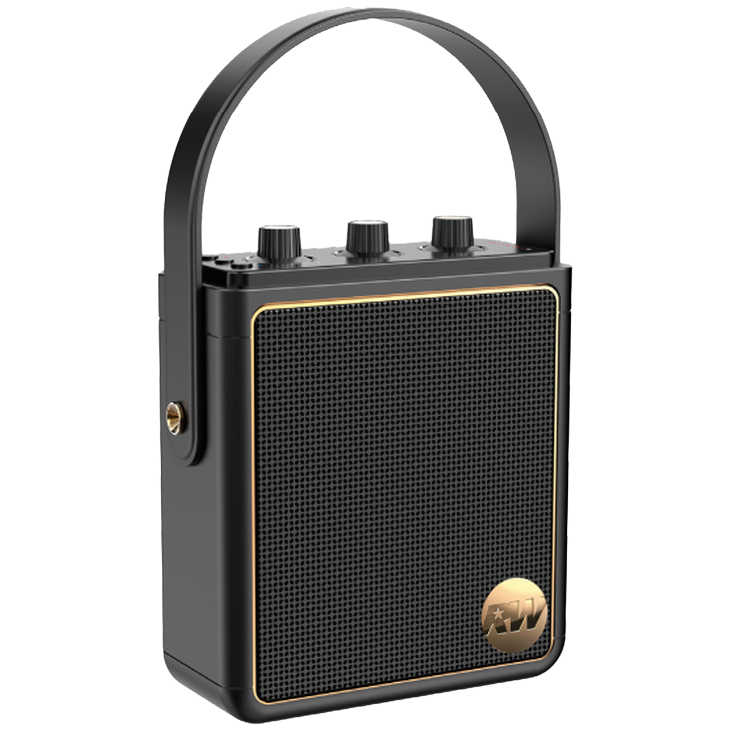 PEAQ Peaq Ppa 540-rw Iconic Vibe 5 Retro Bluetooth Speaker Zwart