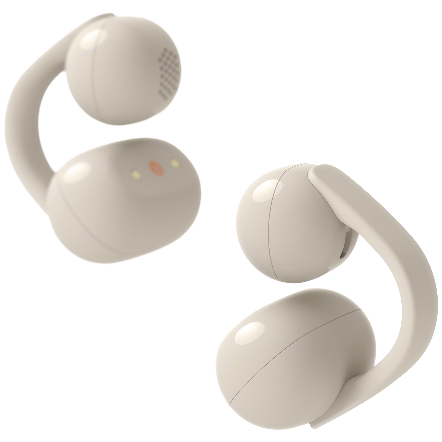 Sony Sony Linkbuds Clip – Draadloze Open-ear Oordopjes Greige (grijs-beige)