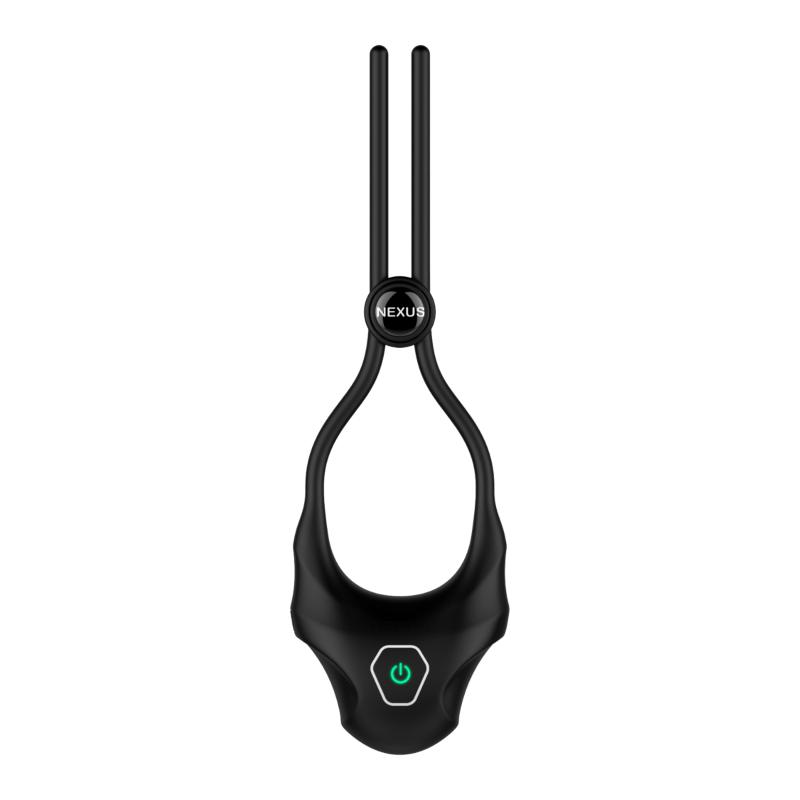 Nexus Nexus - Forge Vibrerende Lasso Cockring - Zwart
