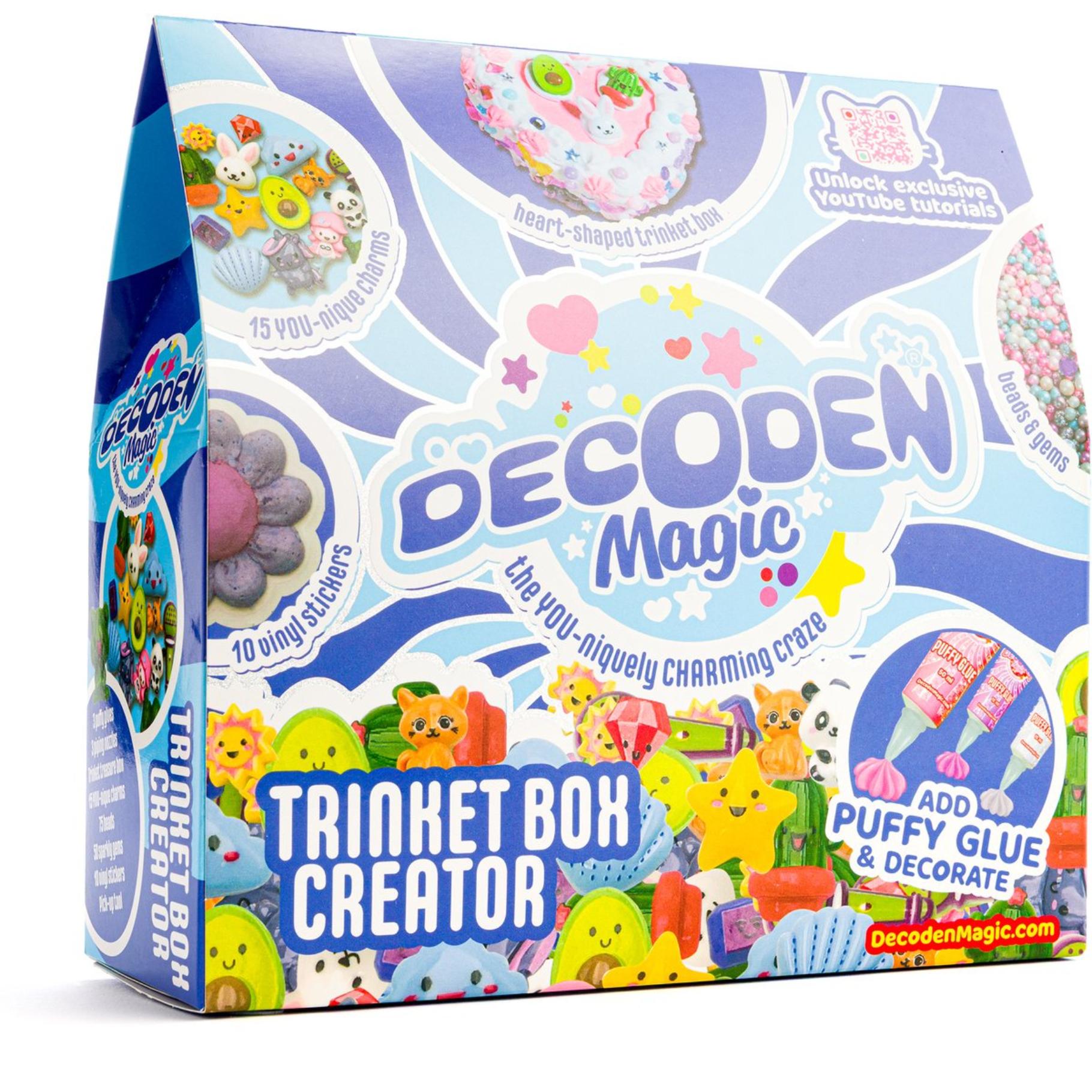 Top1Toys Decoden Magic - Classic: Trinket Tin Creator set