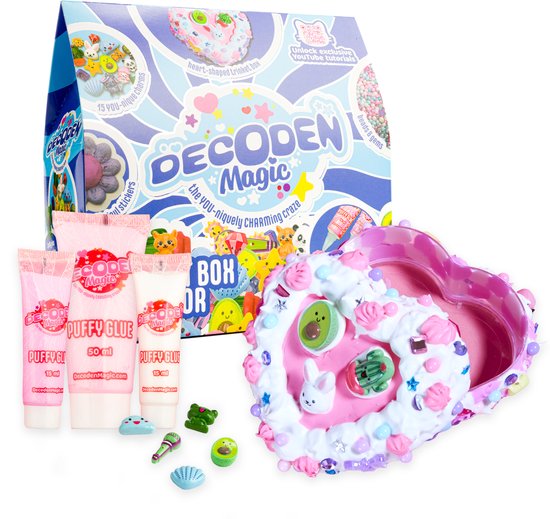 Top1Toys Decoden Magic - Classic: Trinket Tin Creator set