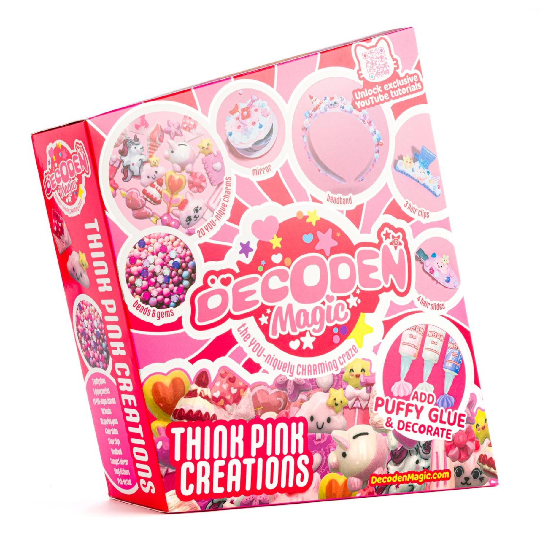 Top1Toys Decoden Magic - Deluxe: Think Pink Creations set