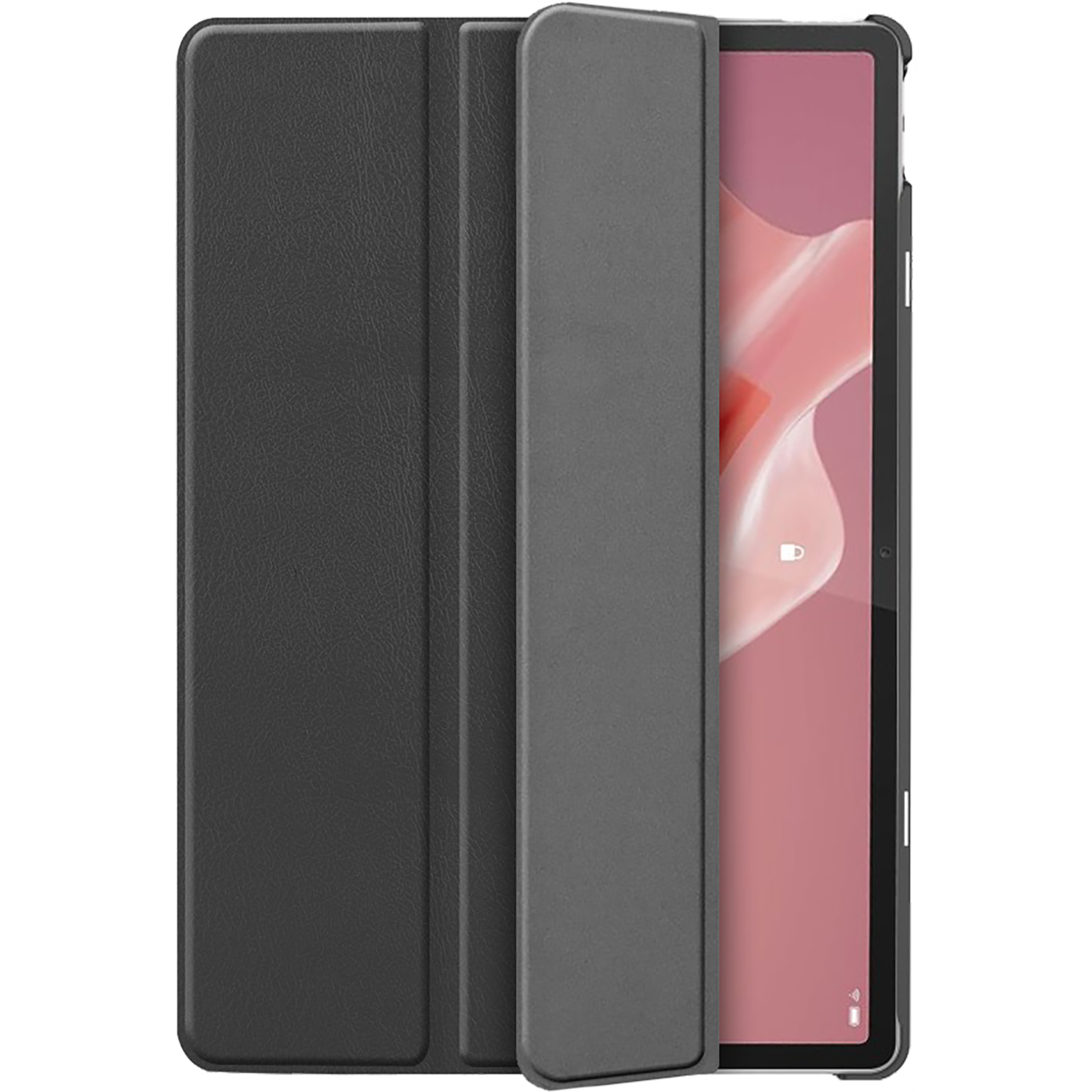 Just in case Just In Case 505392 Lenovo Tab P12 Trifold Beschermhoes Zwart