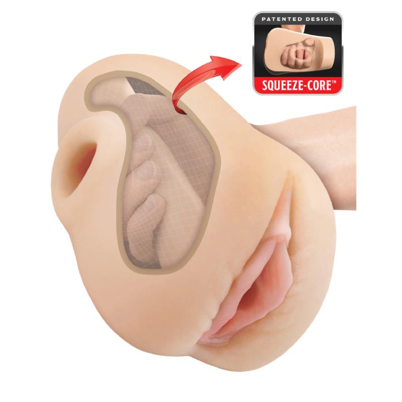 Pipedream Pipedream - PDX Plus Pussy Pounder Squeeze Stroker - Beige