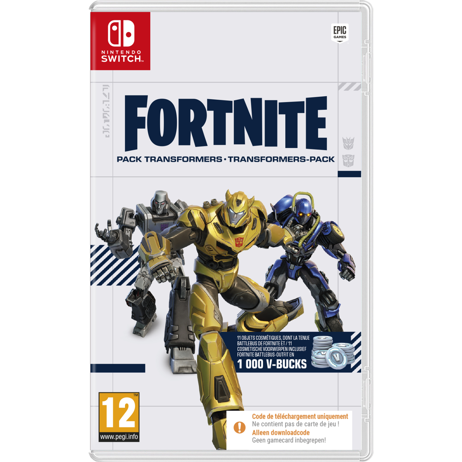 Mindscape Sw Fortnite: Transformers Pack (code In A Box) Nintendo Switch