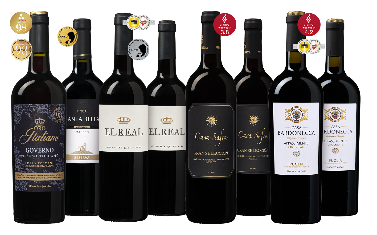 Wijnvoordeel Wijnpakket Wijnvoordeel Huisfavorieten - Rood