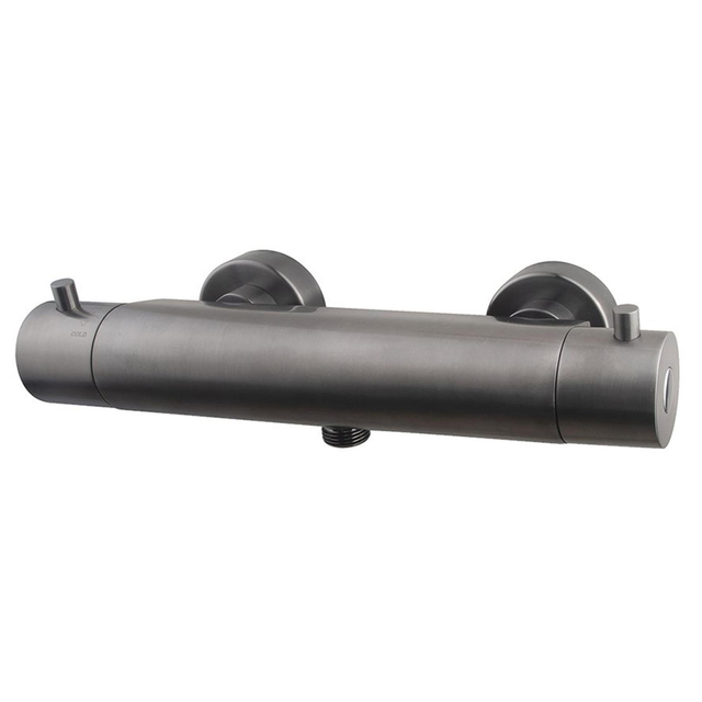 Wiesbaden Wiesbaden Caral Cool Touch thermostatische douchemengkraan gunmetal PVD 29.7932