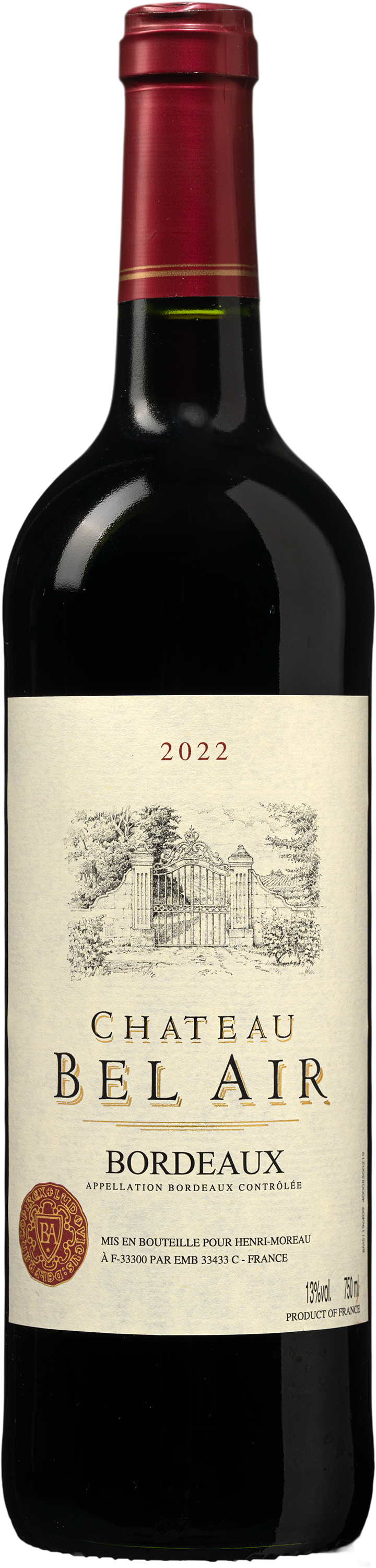 Wijnvoordeel Château Bel Air Bordeaux - Rood