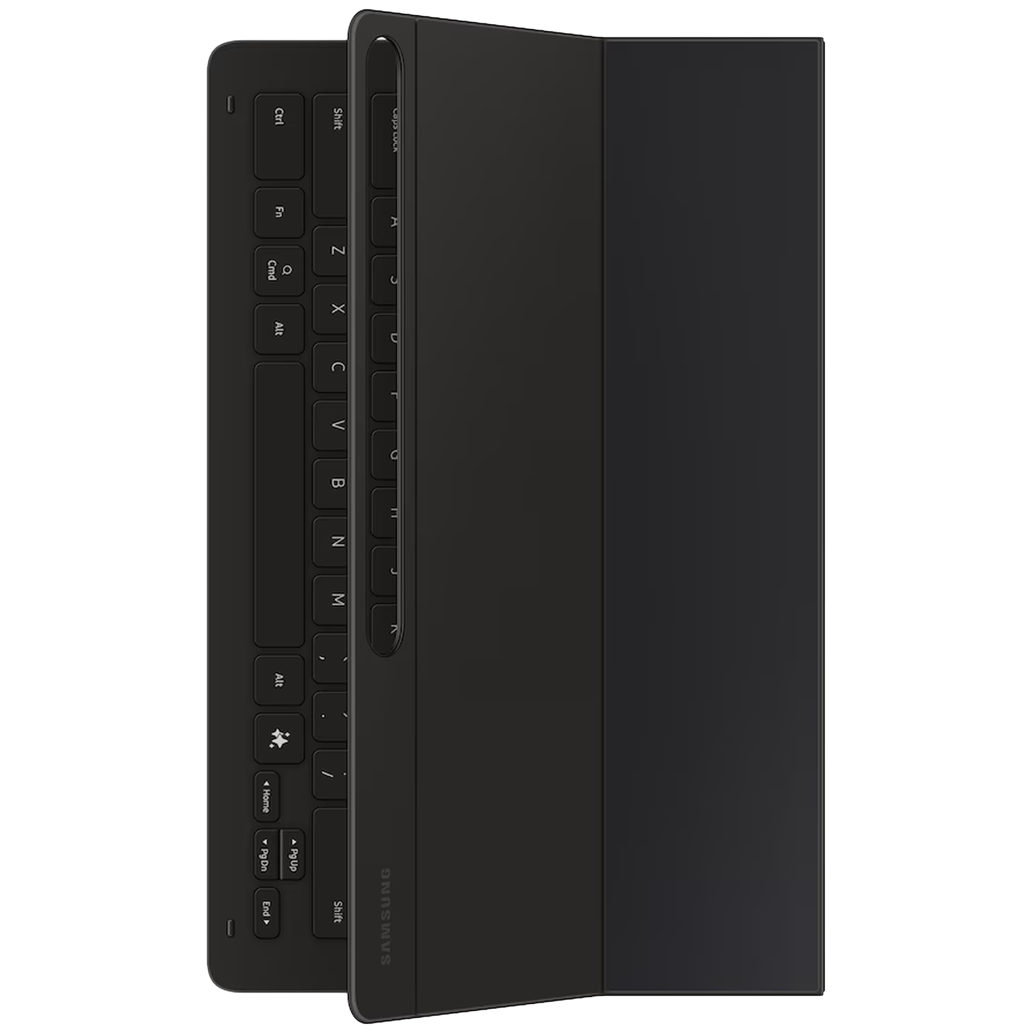 Samsung Samsung Galaxy Tab S10 Fe+ Keyboard Cover Slim Beschermhoes Zwart + Toetsenbord