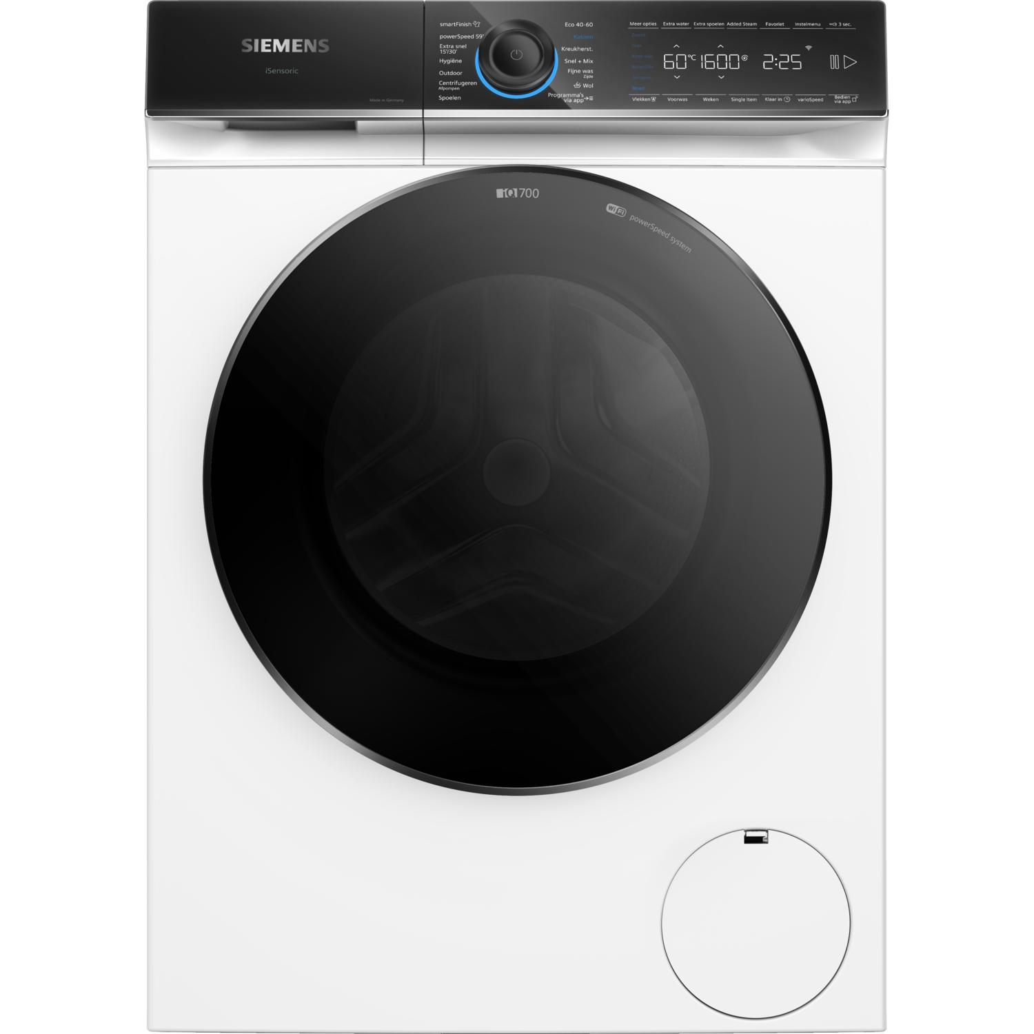 Siemens Wg56b20bnl Variospeed - Wasmachine Voorlader 10 Kg 1600 Rpm 74 Db