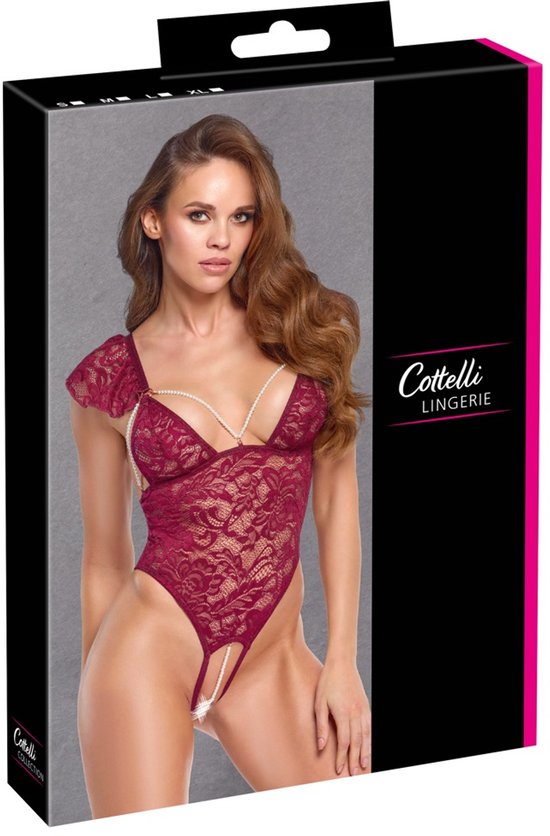 Cottelli Collection – Body Pearls – - Rood