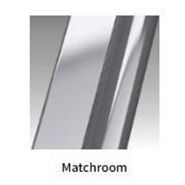 Novellini Novellini H style inloopdouche m/schuifdeur re. verstelb. h.glas chr hstyle100d-1b