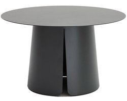 Oosterik Home Rockerville lounge tafel midnight grey dia. 70 cm - - Grijs