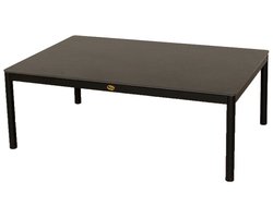 Oosterik Home Colton lounge tafel midnight grey 120 x 79 cm - - Grijs