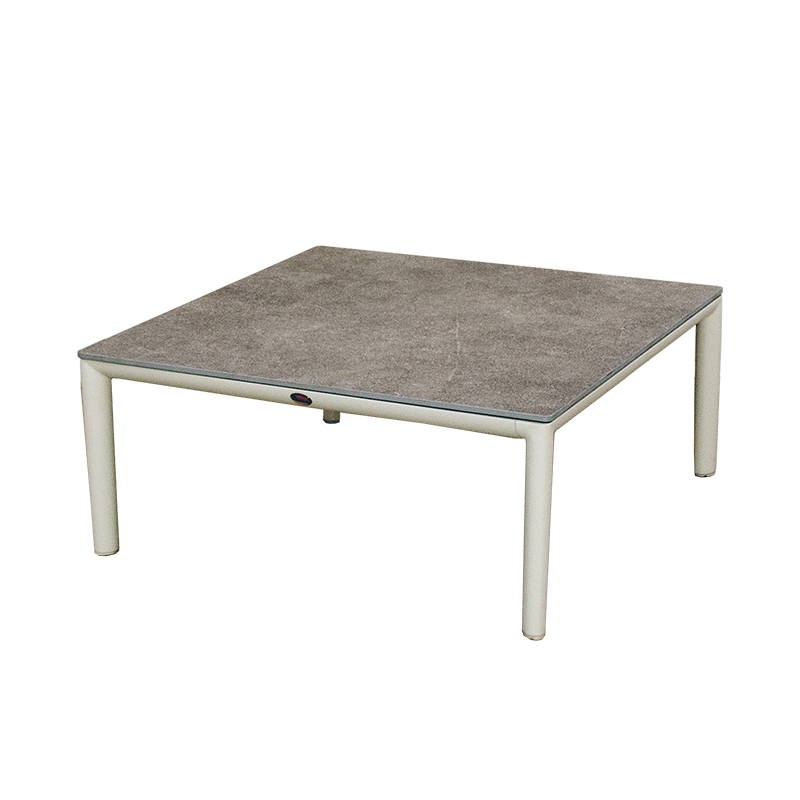 Oosterik Home Keystone lounge tafel sunny creme B 90 x D 90 x H 38 cm Oosterik Home - Oosterik home