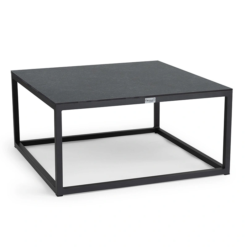Tierra Outdoor Rio Salontafel L Trespa Graphite 80x80 cm Tierra Outdoor - Tierra outdoor