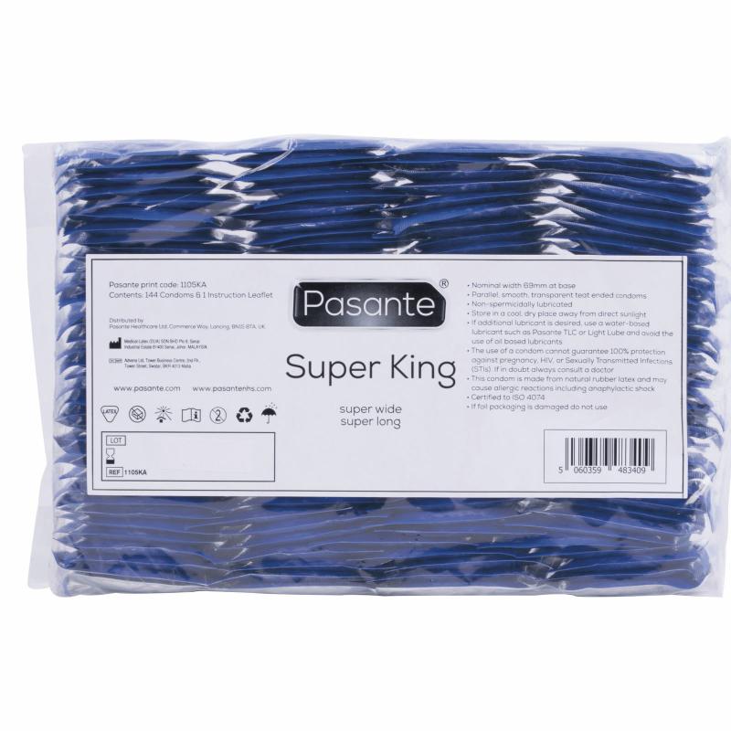 Pasante Pasante Super King Size Condooms - 144 Stuks