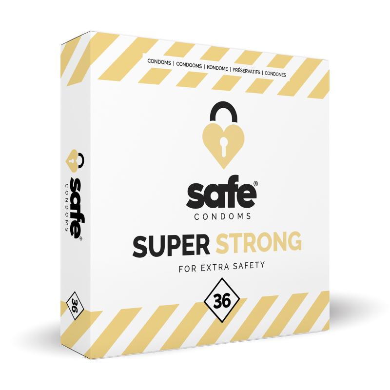 Safe SAFE - Condooms - Super Sterk - 36 stuks
