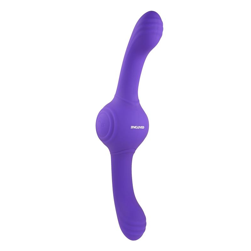 Evolved Evolved - Our Gyro Vibe Dual End Vibrator - Paars