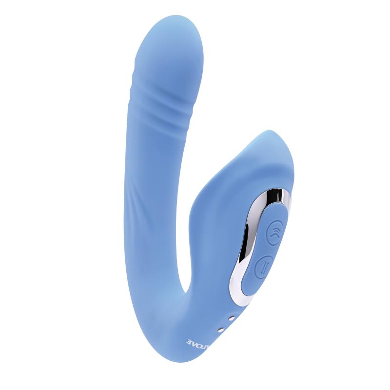 Evolved - Tap and Trust Vibrator - Licht - Blauw