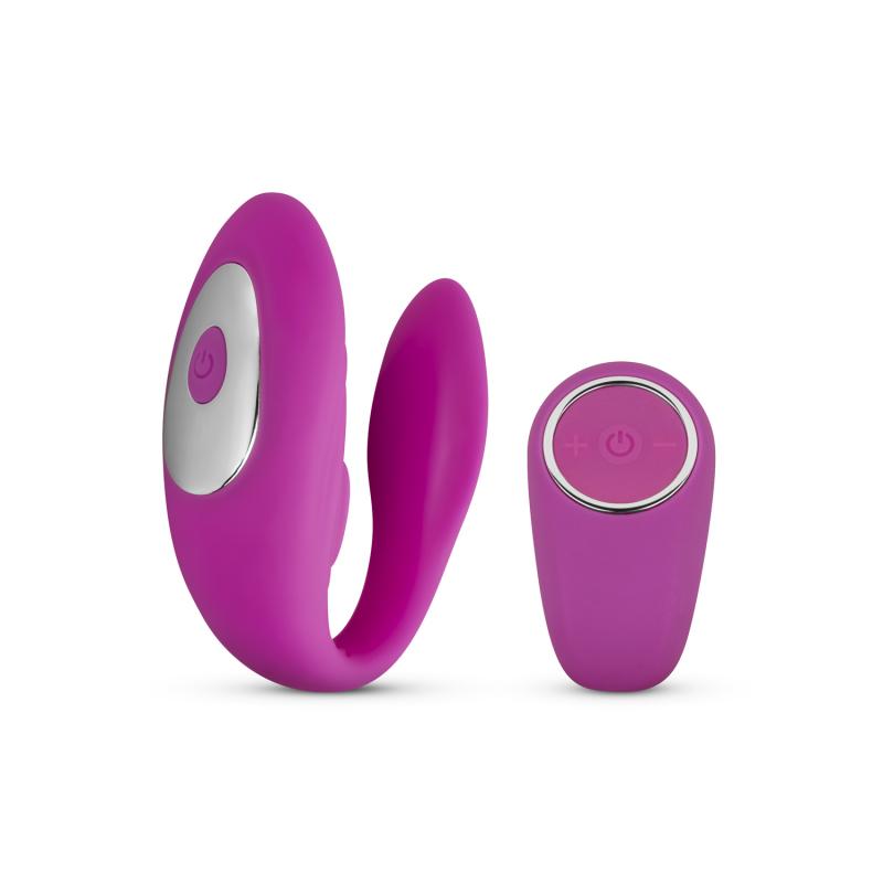 EasyToys Tap Dancer Koppel Vibrator met Afstandsbediening - Roze