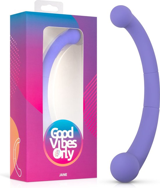 Good Vibes Only - Double End Vibrator Jane - Paars