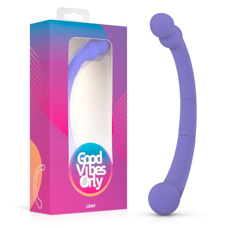 Good Vibes Only Good Vibes Only - Double End Vibrator Leah - Paars