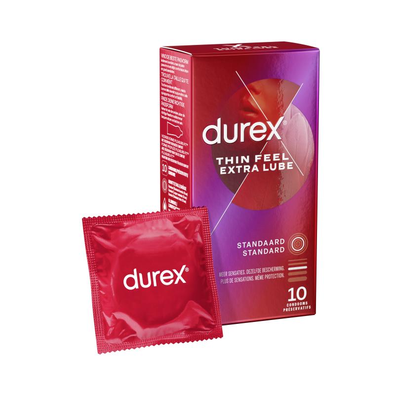 Durex Durex Thin Feel Extra Glijmiddel - 10 stuks