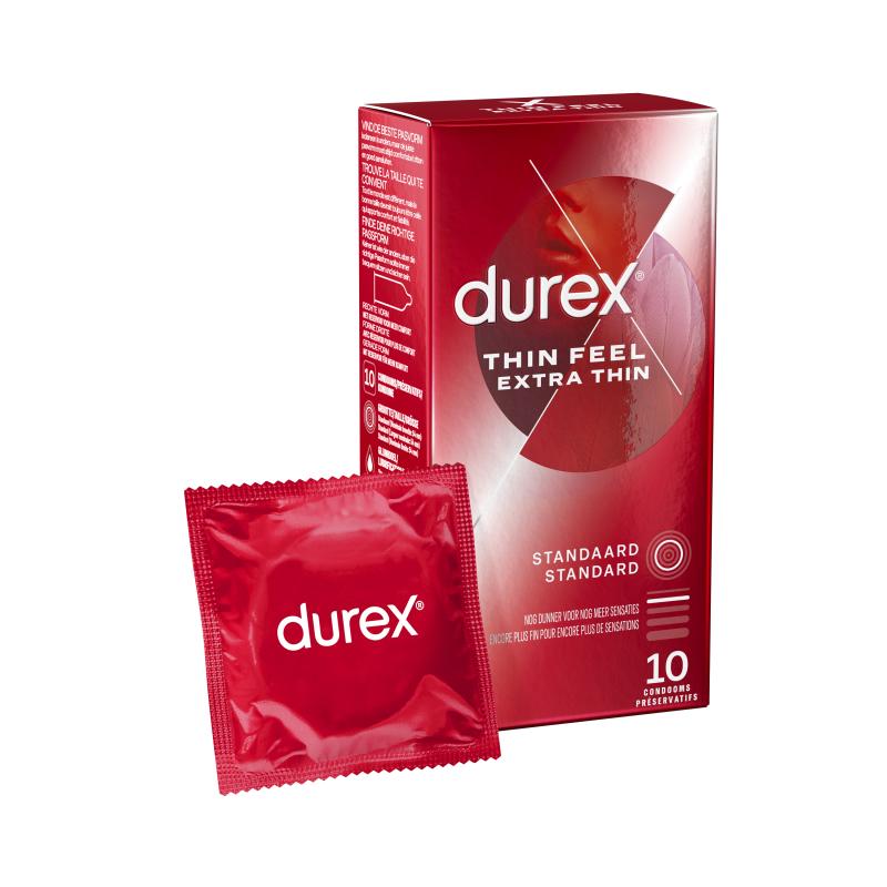 Durex Durex Thin Feel Condooms Extra Dun - 10 stuks