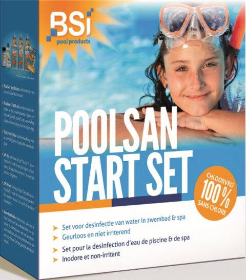 Bsi Pool Products Totale waterbehandeling PoolSan - Start Set 1 stuk BSI - Bsi