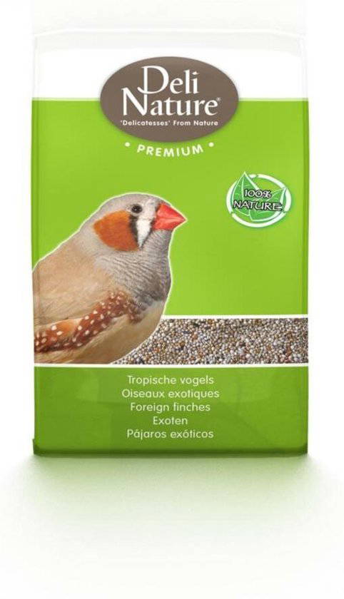 Deli Nature Premium tropische vogel 1kg Deli nature - Deli nature - Rood