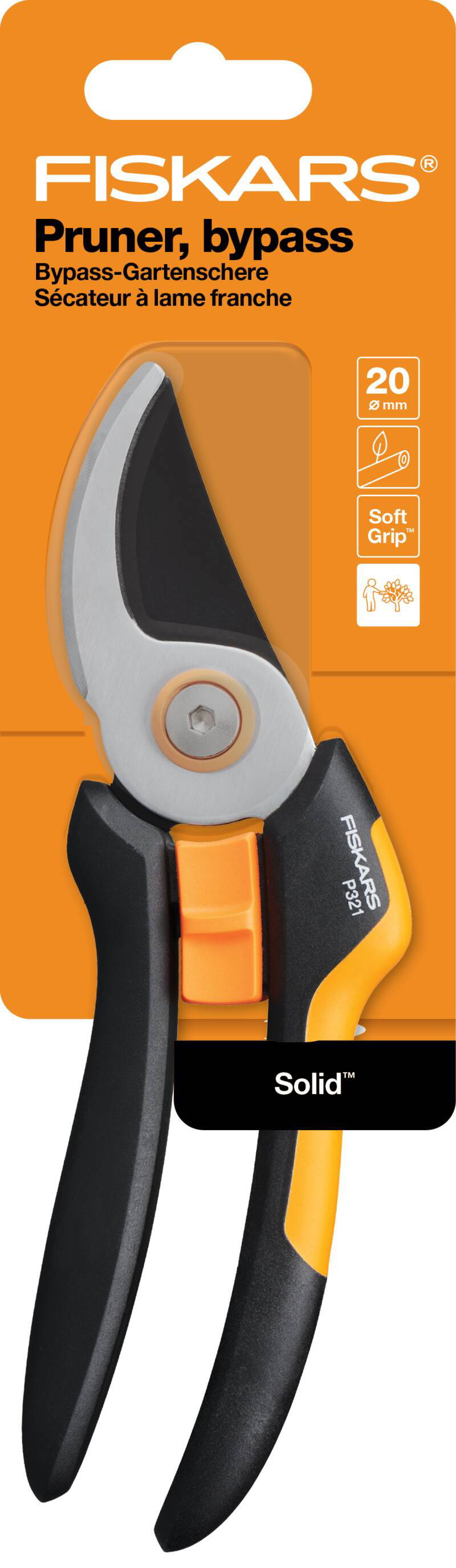 Fiskars Solid snoeischaar bypass M P321 Fiskars - Fiskars