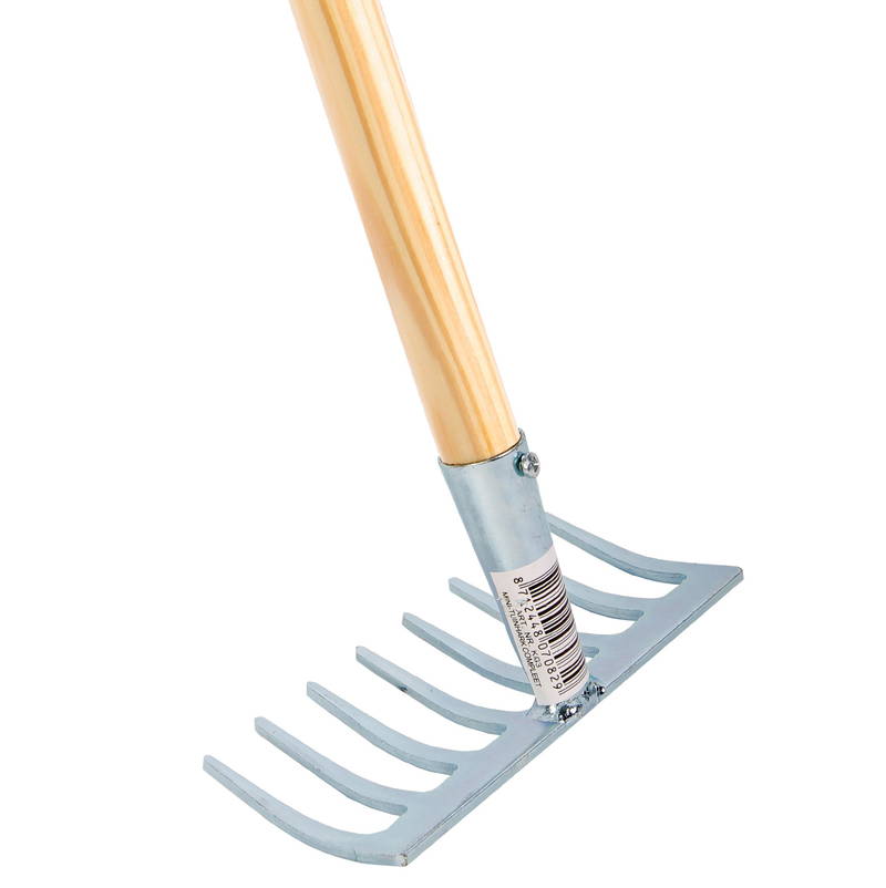 Talen Tools Tuinhark mini verzinkt 75 cm steel Talen Tools - Talentools - Bruin