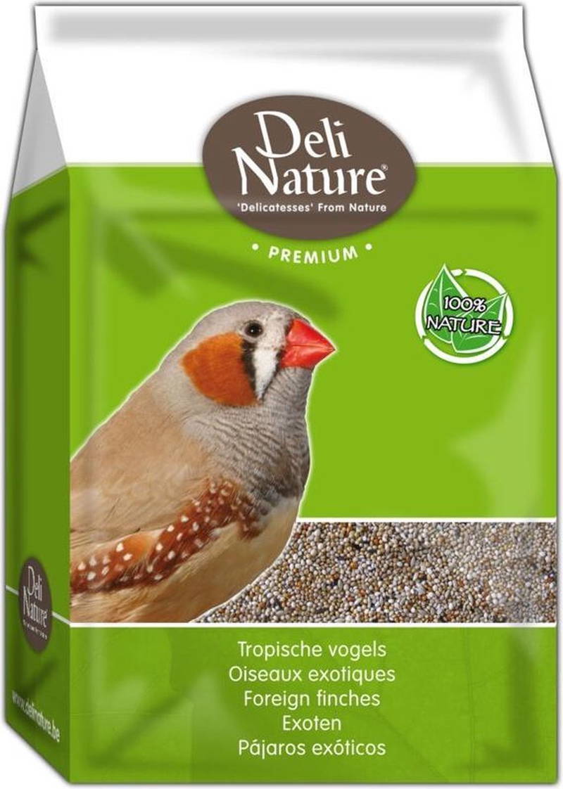 Deli Nature Premium tropische vogel 4kg Deli nature - Deli nature - Rood