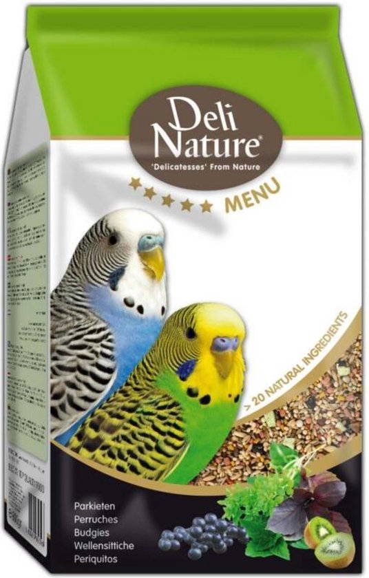 Deli Nature Birdelicious parkieten 2,5kg Deli nature - Deli nature - Groen