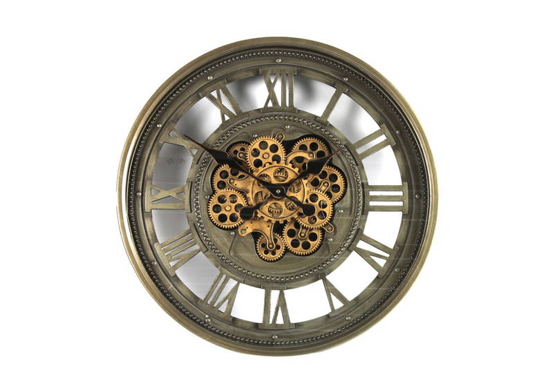 Countryfield Klok Marinus dia. 60 cm Countryfield - Countryfield - Grijs