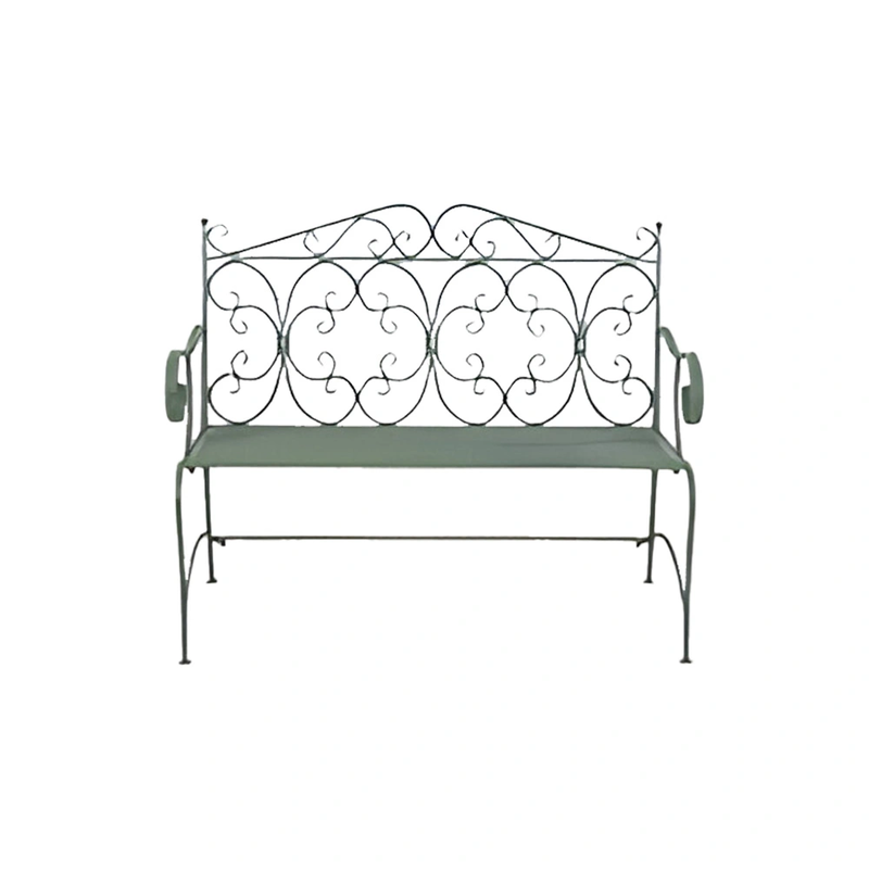 Buitengewoon de Boet IJzeren Tuinbankje 114 cm Buitengewoon de Boet - Buitengewoon de boet - Groen