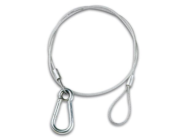 Velleman Veiligheidskabel met pvc-mantel max. belasting 20 kg Velleman - Velleman