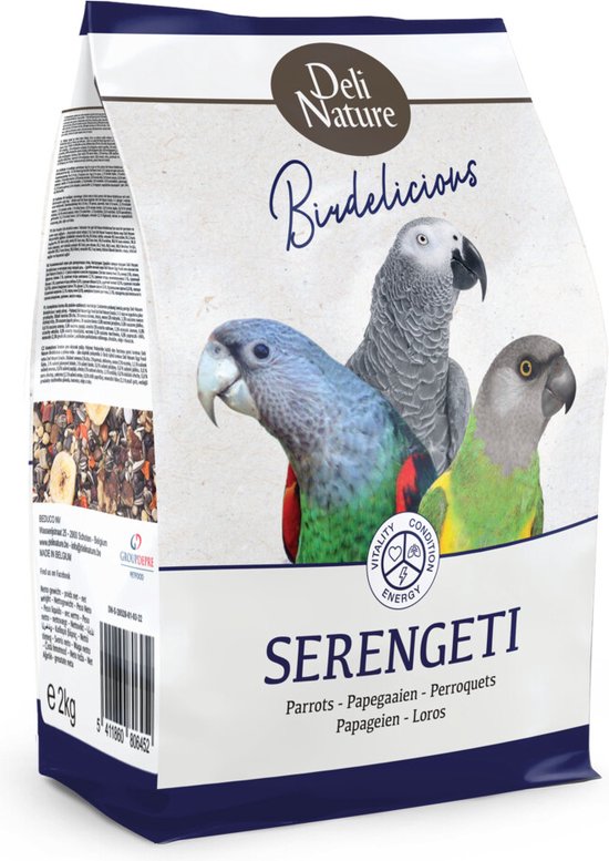 Deli Nature Amazonas park serengeti 2kg - - Geel