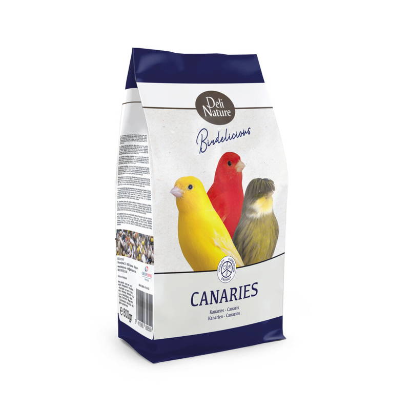 Deli Nature Birdelicious kanaries 800gr Deli nature - Deli nature - Geel