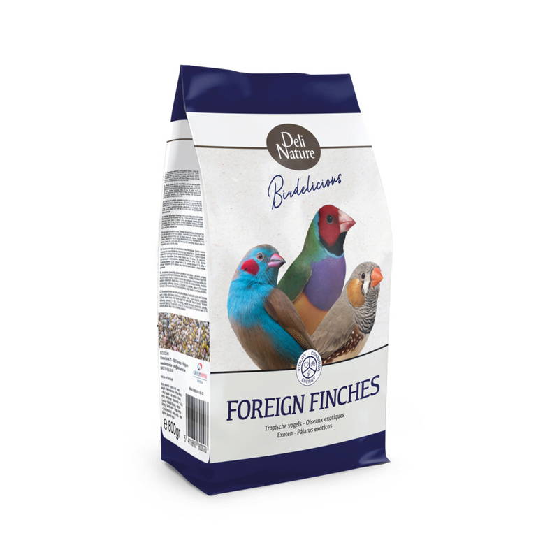 Deli Nature Birdelicious tropische vogels 800gr Deli nature - Deli nature - Rood