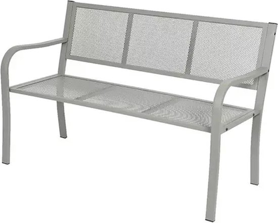 Buitengewoon de Boet Tuinbank Brest Licht 127 cm - - Grijs