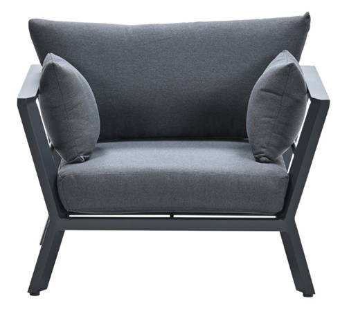 Garden Impressions Sasha lounge fauteuil carbon black/reflex black Garden Impressions - Garden impressions - Zwart