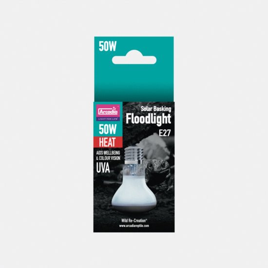 Arcadia Aquadistri solar basking floodlight 50 watt Arcadia Aquadistri - Aquadistri