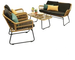 Buitengewoon de Boet Cooper Sofa Loungeset - - Bruin